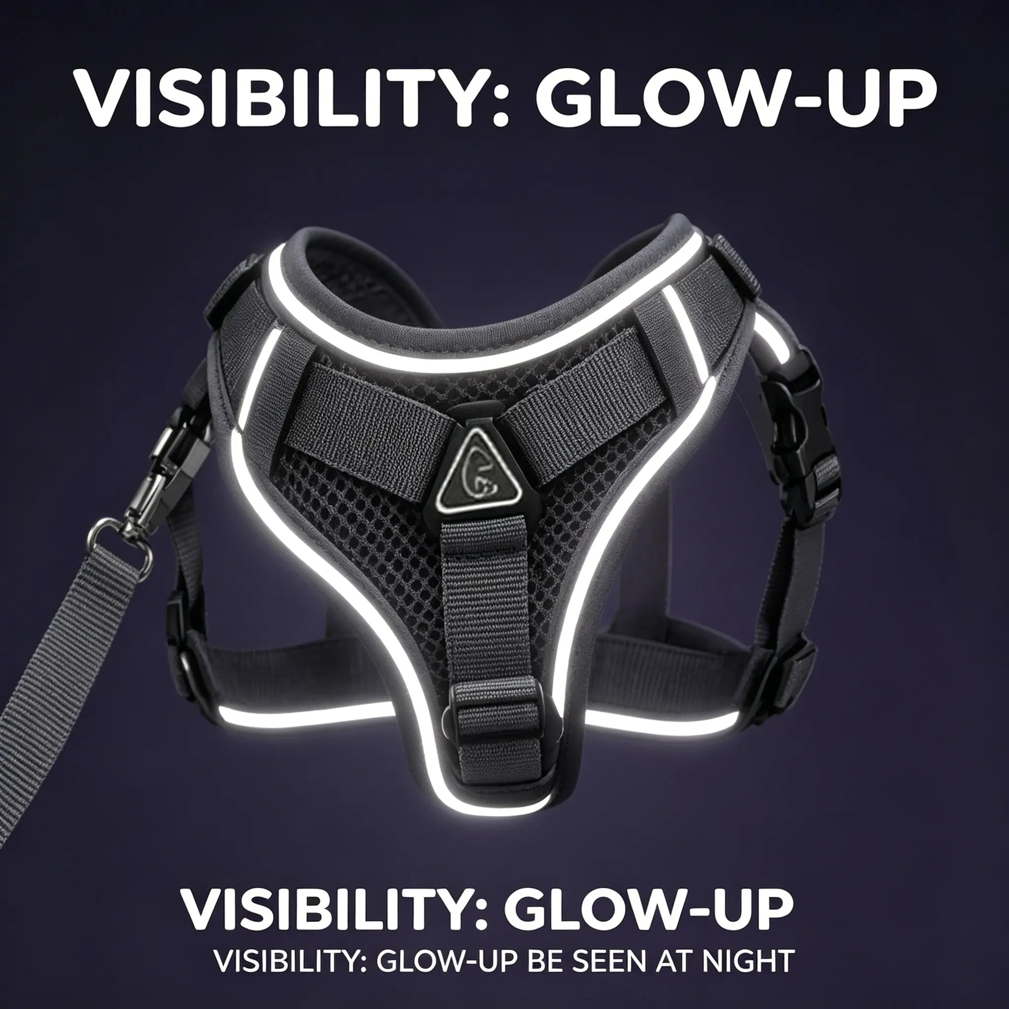 Escape-Proof Cat Harness and Leash Set; Adjustable Size. Cat Leash and Collar Made from Comfortable, Breathable Materials with Adjustable Sizing. Reflective Strip, Soft Mesh Vest, Convenient for Safe Leash Walking. Includes a Summer Version; Breathable An