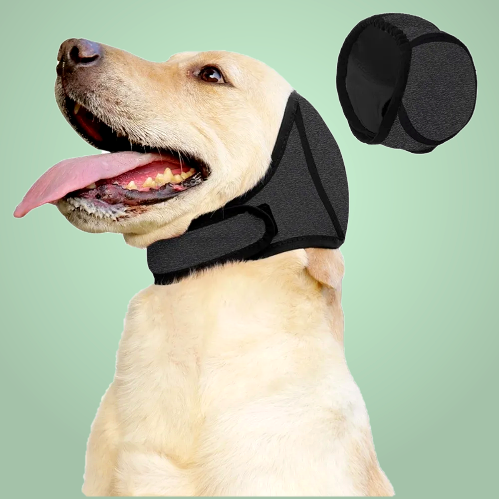 Pawtreva - Dog Earmuff Device For Pet Anxiety And Swimming